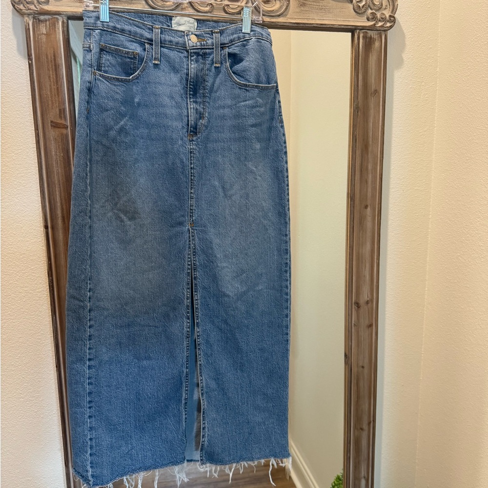Denim Jean Skirt